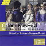 Cd Danzas Renacimiento Al Rococó - Galante Kurzweyl