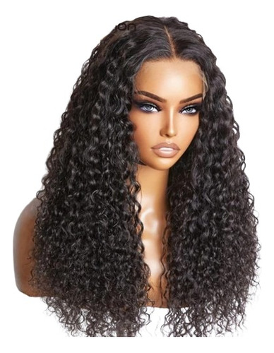 Front Lace Cabelo Humano Cacheado