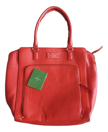 Kate Spade New York Messenger Tote Bag Roja Grande Autentica
