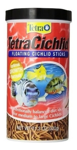 Tetra Cichlid Sticks 320gr Peces Cíclidos Africano Americano