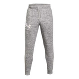 Pantalon De Buzo Under Armour Fitted Gris Hombre