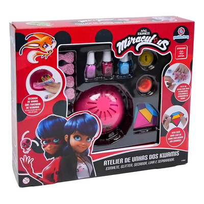 Miraculous - Atelier De Unhas Dos Kwamis - Polibrinq | Frete grátis