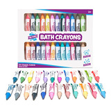 Crayola Crayones  Tub Works Smooth Bath Crayons Juguete De