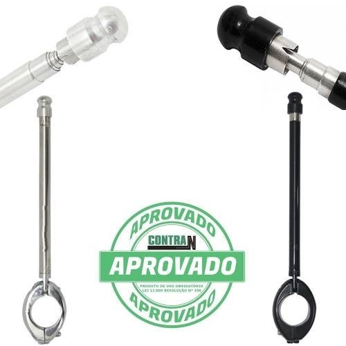 Antena Alumínio Corta Linha Pipa Moto Bmw R1200 Gs 