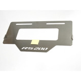 Protector De Placa  Porta Placa Pulsar Rs200 Rs 200 Zmetales