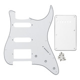 Kit Escudo Guitarra Stratocaster Ssh 3 Camadas