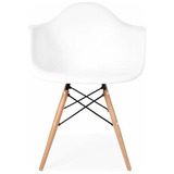 Silla De Comedor Butaca Eames, Estructura Madera/ Moadchile