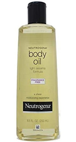 Neutrogena Aceite Corporal, Sin Fragancia, 8.5 oz, 2 pk