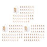 Cajas Individuales Para Cupcakes Carrie, Color Blanco, 150 U