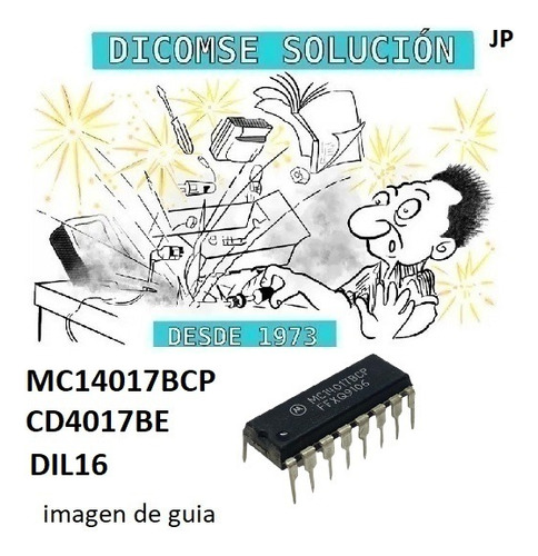 Linea 4000  Cd4017be Cd4017 Mc14017 Dil16