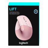 Mouse Logitech  Mouse Mouse Logitech Lift Vertical Wireless/bt Rose