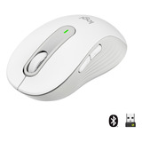 Mouse Logitech M650 Para Manos Pequeñas Y Medianas Color Blanco