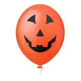 25 Unidades Balões Latex Happy Halloween Dia Das Bruxas