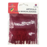 Tela, Fleco Para Manualidades De Color Marron