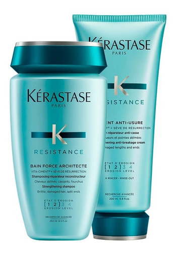 Kit Kérastase Résistance: Shampoo 250 + Acondicionador 200