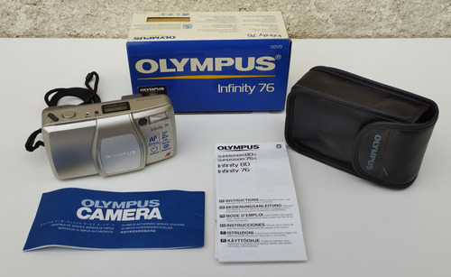 Camara Olympus Infinity 76 Completa Funcionando