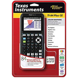 Calculadora Gráfica Texas Instruments Ti-84 Plus Ce, Negra (