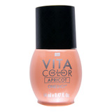Vita Color Rubber Gel One Shot Con Vitaminas Y Calcio Color Apricot