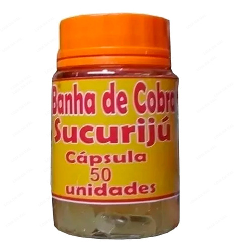 Banha De Sucuriju 3 Potes C/50 Capsulas