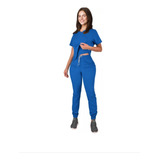 Uniforme Pijama Quirúrgica Antifluidos Ajustable Dama Jogger