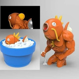 Archivo Stl Impresión 3d - Pokemon - Ultra Swole Magikarp