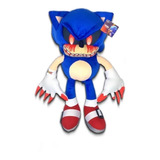 Peluche Sonic Exe Devil The Hedgehog Sonix X 40 Cm Nuevo