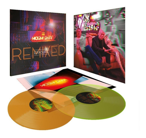 Vinilo: The Neon Remixed Limited Edition Amber And Yellow V