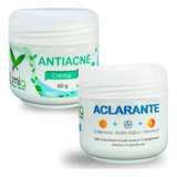 Kit Crema Aclarante Y Anti Acné - g a $712