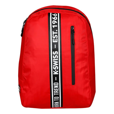 Mochila Casual Escolar K-swiss Trap Color Rojo | Meses sin interés