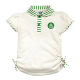 Camisa Palmeiras Infantil Polo Oficial Menina Tamanho 1,2,3