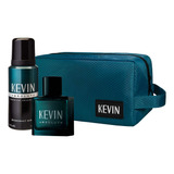 Kevin Absolute Edt 60 Ml + Deo 150 Ml Y Necessaire