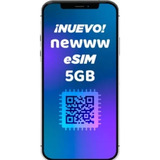 Esim Newww Telcel Chip Virtual 5gb Internet Hospot 