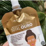 Mascara Skin Care Hidratação  Total Ouro - 50g