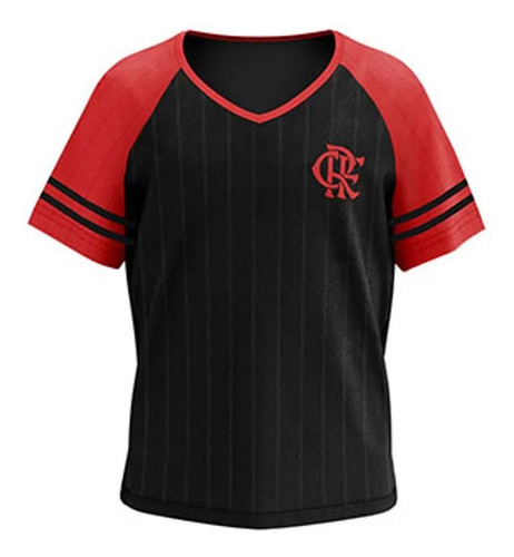 Camisa Flamengo Licenciada Infantil Braziline Math