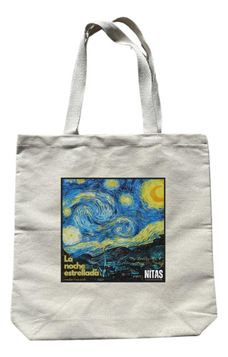 Totebag / Bolso / Bolsa En Tela 100% Algodón 36x37 Arte