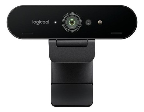 Webcam Ultra Hd Logitech Brio 4k Pro Com Microfone Embutido