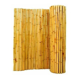 Cerramiento De Cerco Panel Cañas Bambu Tacuara 100x200 Cm