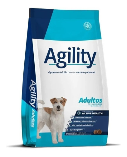 Alimento Agility Active Health Agility  Para Perro Adulto De Raza Pequeña Sabor Mix En Bolsa De 3kg