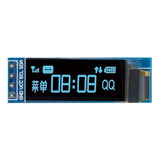 Módulo Display Oled 0.91 In, Azul, Resolución 128 X 32