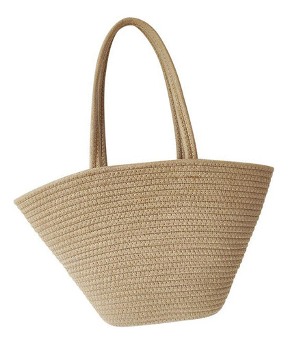 Bolso De Mano De Playa Para Chica, Bolso De Hombro Sencillo