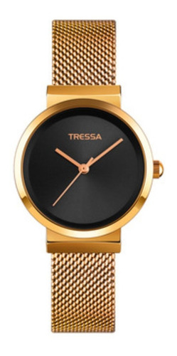 Reloj Tressa Dama Analogo Dorado Chiarezza Tre0162