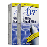 Suero Fisiologico  Ayr Niebla Nasal Salina, 1.69 Onzas Líqui