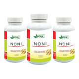 Pack 3 Noni Fnl 180 Cápsulas 3 Frascos 60 Caps C/u Sabor Natural