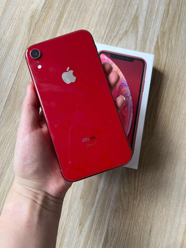 Combo iPhone XR Rojo 64gb Con Apple Watch Serie 3 Plata