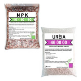 Kit 5 - Adubo Fertilizante Npk 10.10.10 E Ureia Agrícola