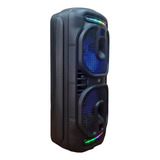 Bocina Grande Amplificada 8 X 2 Pulgadas Bt, Usb, Fm, Aux. 