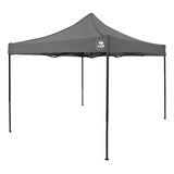 Tenda Gazebo 3x3 Dobrável Cinza Sanfonada 330800 Bel