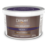 Cera Depilatória Para Micro-ondas - Negra 200gr