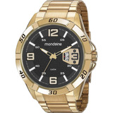 Relógio Gold Mondaine Masculino Prova D'água 53834 Gpmvde2 