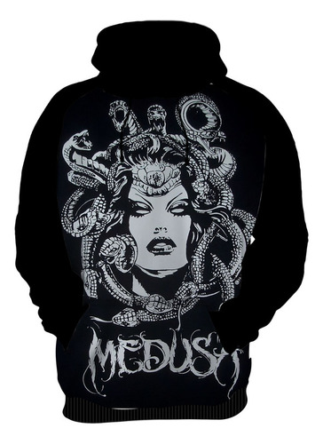 Blusa Moletom Medusa Mitologia Grega Cobra 2